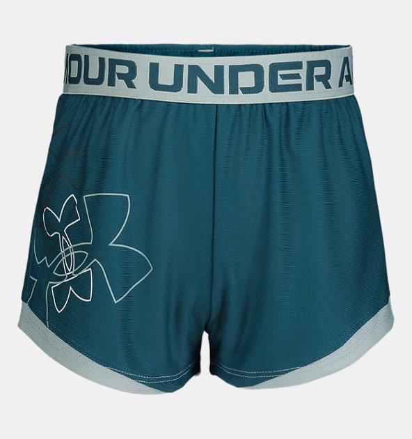 Under Armour Little Girls' UA Play-Up Graphics Shorts